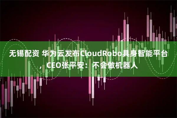 无锡配资 华为云发布CloudRobo具身智能平台，CEO张平安：不会做机器人