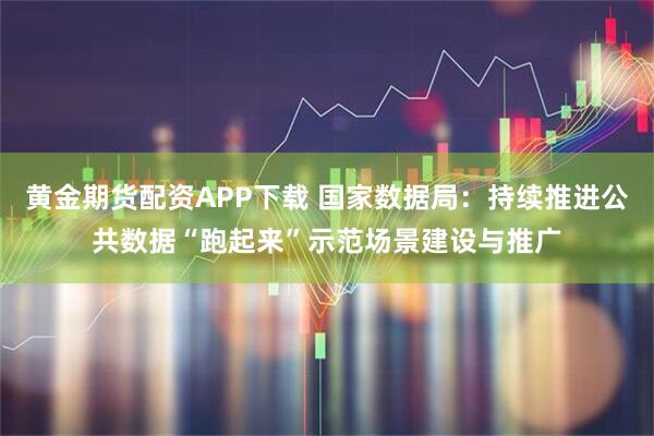 黄金期货配资APP下载 国家数据局：持续推进公共数据“跑起来”示范场景建设与推广